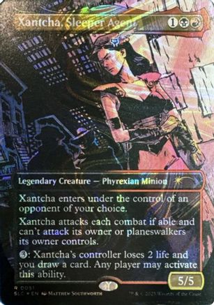 Xantcha, Sleeper Agent (Halo Foil) (SLC-051)  Foil - Secret Lair Countdown Kit