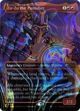 Zo-Zu the Punisher (Halo Foil) (SLC-053)  Foil - Secret Lair Countdown Kit