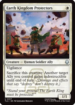 Earth Kingdom Protectors (TLA-017)  Foil - Avatar: The Last Airbender
