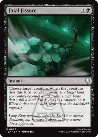 Fatal Fissure (TLA-097)  Foil - Avatar: The Last Airbender