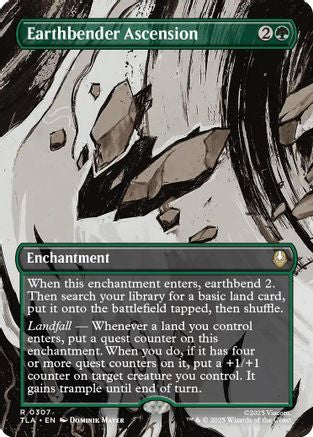 Earthbender Ascension (Borderless) (TLA-307)  - Avatar: The Last Airbender