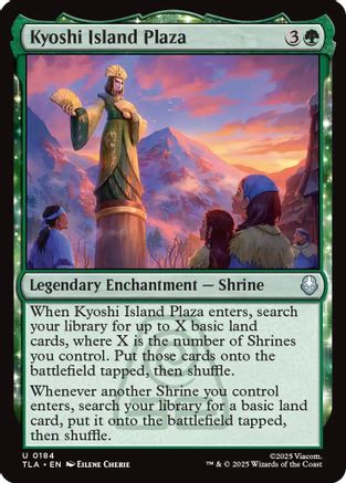 Kyoshi Island Plaza (TLA-184)  Foil - Avatar: The Last Airbender