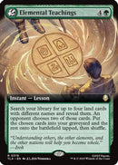 Elemental Teachings (Extended Art) (TLA-378)  Foil - Avatar: The Last Airbender