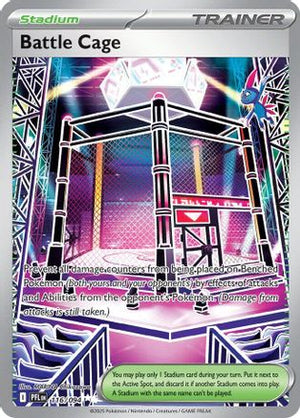 Battle Cage 116/094  - Holofoil ME02 Phantasmal Flames - Ultra Rare