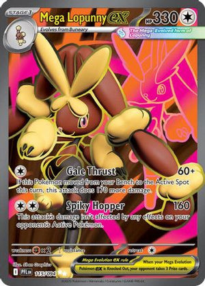 Mega Lopunny ex 115/094  - Holofoil ME02 Phantasmal Flames - Ultra Rare