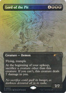 Lord of the Pit (Sketch Showcase) (Rainbow Foil) (SLD-893) - Secret Lair Drop Series Foil