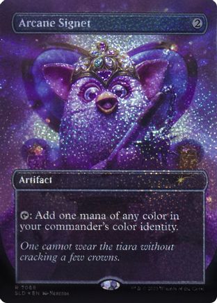 Arcane Signet (7068) (Confetti Foil) (SLD-7068)  Foil - Secret Lair Drop Series