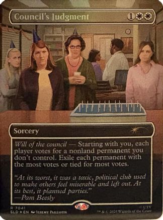 Council's Judgment (7041) (SLD-7041)  Foil - Secret Lair Drop Series