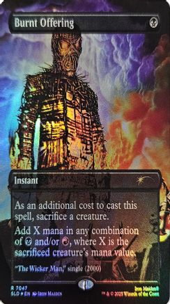Burnt Offering (Rainbow Foil) (SLD-7047)  Foil - Secret Lair Drop Series