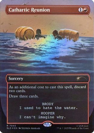 Cathartic Reunion (7045) (Rainbow Foil) (SLD-7045)  Foil - Secret Lair Drop Series
