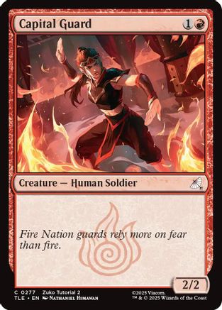 Capital Guard (0277) (TLE-277)  - Avatar: The Last Airbender: Eternal-Legal