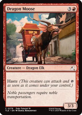 Dragon Moose (0278) (TLE-278)  - Avatar: The Last Airbender: Eternal-Legal