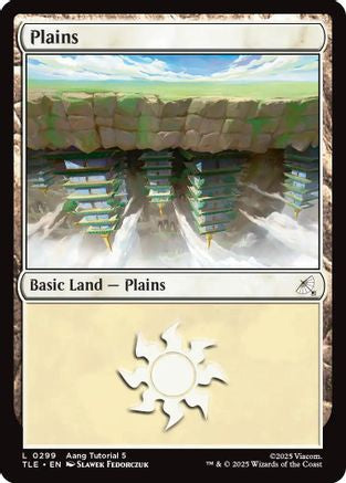 Plains (0299) (TLE-299)  - Avatar: The Last Airbender: Eternal-Legal