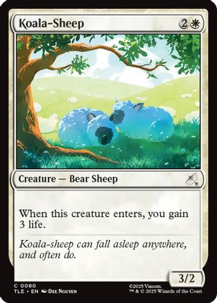 Koala-Sheep (TLE-080)  - Avatar: The Last Airbender: Eternal-Legal