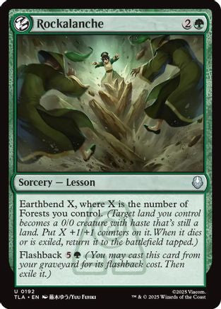 Rockalanche (TLA-192)  Foil - Avatar: The Last Airbender