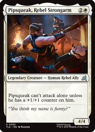 Pipsqueak, Rebel Strongarm (TLE-082)  Foil - Avatar: The Last Airbender: Eternal-Legal