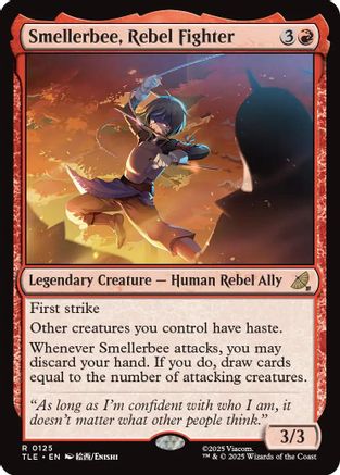 Smellerbee, Rebel Fighter (TLE-125)  - Avatar: The Last Airbender: Eternal-Legal