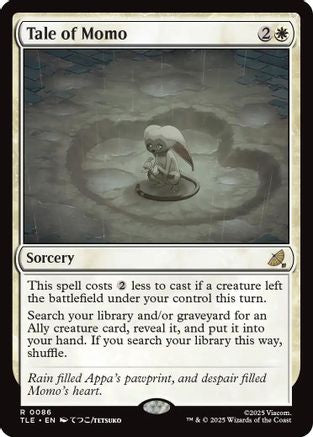 Tale of Momo (TLE-086)  Foil - Avatar: The Last Airbender: Eternal-Legal