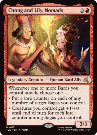 Chong and Lily, Nomads (TLE-113)  - Avatar: The Last Airbender: Eternal-Legal
