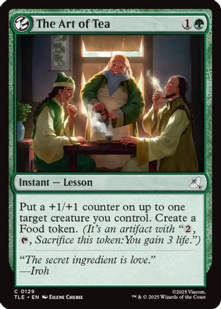 The Art of Tea (TLE-129)  Foil - Avatar: The Last Airbender: Eternal-Legal