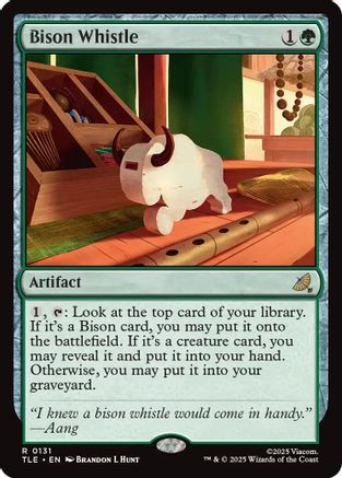 Bison Whistle (TLE-131)  - Avatar: The Last Airbender: Eternal-Legal