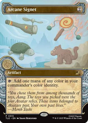 Arcane Signet (Showcase) (TLE-315)  - Avatar: The Last Airbender: Eternal-Legal