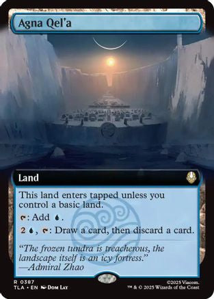 Agna Qel'a (Extended Art) (TLA-387)  Foil - Avatar: The Last Airbender
