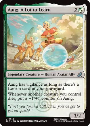 Aang, A Lot to Learn (TLE-146)  - Avatar: The Last Airbender: Eternal-Legal
