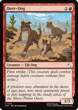 Deer-Dog (TLE-114)  Foil - Avatar: The Last Airbender: Eternal-Legal