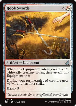 Hook Swords (TLE-147)  - Avatar: The Last Airbender: Eternal-Legal