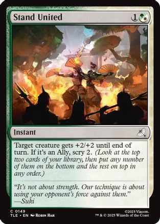 Stand United (TLE-149)  Foil - Avatar: The Last Airbender: Eternal-Legal