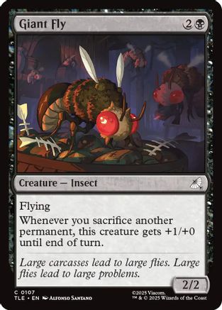 Giant Fly (TLE-107)  Foil - Avatar: The Last Airbender: Eternal-Legal