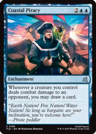 Coastal Piracy (TLE-156)  Foil - Avatar: The Last Airbender: Eternal-Legal
