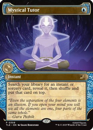 Mystical Tutor (Showcase) (TLE-308)  - Avatar: The Last Airbender: Eternal-Legal