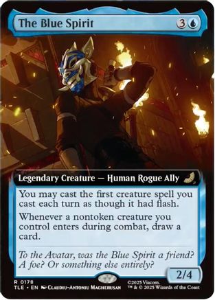 The Blue Spirit (Extended Art) (TLE-178)  - Avatar: The Last Airbender: Eternal-Legal