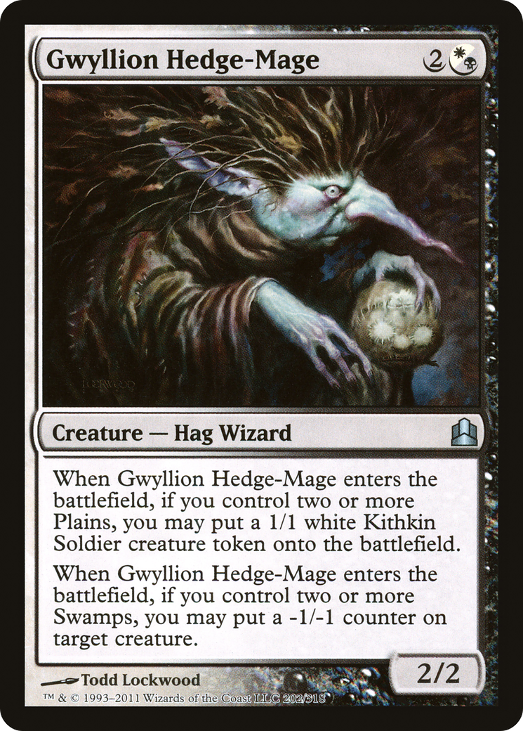 Gwyllion Hedge-Mage (CMD-202)  - Commander 2011