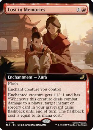 Lost in Memories (Extended Art) (TLE-195) - Avatar: The Last Airbender: Eternal-Legal Foil
