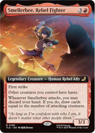 Smellerbee, Rebel Fighter (Extended Art) (TLE-198)  - Avatar: The Last Airbender: Eternal-Legal
