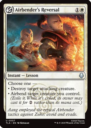 Airbender's Reversal (TLA-007)  Foil - Avatar: The Last Airbender