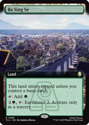 Ba Sing Se (Extended Art) (TLA-388)  Foil - Avatar: The Last Airbender