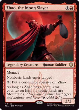 Zhao, the Moon Slayer (TLA-162)  Foil - Avatar: The Last Airbender