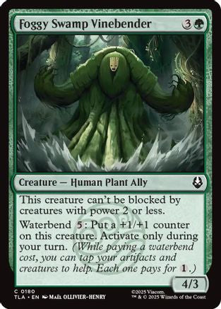 Foggy Swamp Vinebender (TLA-180)  - Avatar: The Last Airbender