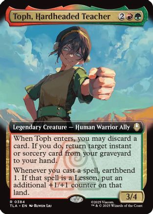 Toph, Hardheaded Teacher (Extended Art) (TLA-384)  - Avatar: The Last Airbender