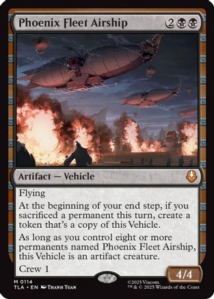 Phoenix Fleet Airship (TLA-114)  Foil - Avatar: The Last Airbender