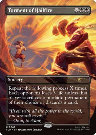 Torment of Hailfire (2287) (SLD-2287)  - Secret Lair Drop Series