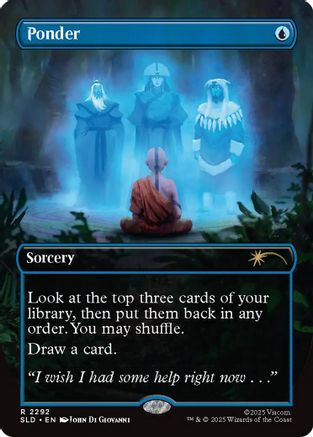 Ponder (2292) (SLD-2292)  - Secret Lair Drop Series