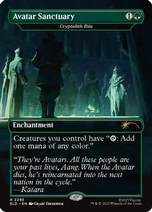 Avatar Sanctuary - Cryptolith Rite (SLD-2293)  - Secret Lair Drop Series