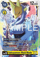 Sakuyamon: Maid Mode (ST22-06) - Starter Deck 22: Amethyst Mandala Advanced Deck Set Foil
