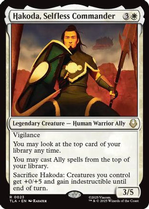 Hakoda, Selfless Commander (TLA-023) - Avatar: The Last Airbender