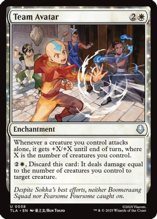 Team Avatar (TLA-038)  Foil - Avatar: The Last Airbender